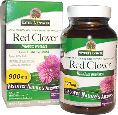 Nature's answer red clover tops capsules végétariennes 900 mg, 90 capsules.. Shop without limits at DIAYTAR NIGERIA and receive your purchases at budget prices within the week.