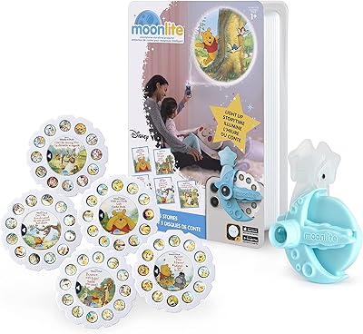 Moonlight gift box - Winnie l'Ourson (projector and 5 stories coils) (210082).. DIAYTAR NIGERIA: Where every search leads to affordable products delivered promptly across Nigeria.