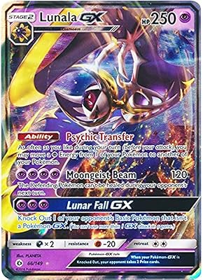 Pokemon Lunala -Gx - 66/149 - Ultra Rare - Pokémon Sun and Moon.. Your everyday shopping solution, DIAYTAR NIGERIA offers variety and value delivered within 8 days.