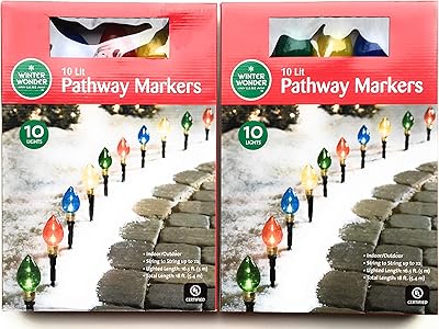 Multicolored bulbs banner Winter Wonder Line, 11 "(Bulb 3 1/2"), pack of 20.. DIAYTAR NIGERIA stands as your affordable shopping ally with nationwide delivery in just 5-8 days.