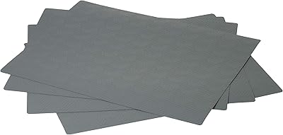 Synthetic rubber cleaning carpet Ikea Clerra, Gray, 36 x 29 cm - Lot of 4.. DIAYTAR NIGERIA delivers affordability and convenience with every purchase, shipped within the week.