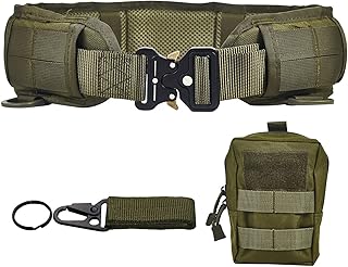 Set of combat belts tactical, belts, belts and thin airsoft thin bags, life defense seat belts and bags.. DIAYTAR NIGERIA brings online shopping to every Nigerian with affordable prices and reliable shipping.