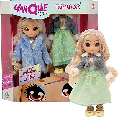 Rebecca Total look with unique eyes - dolls with realistic eyes, girls from 3 years old.. DIAYTAR NIGERIA: Where affordability meets variety, with thousands of products delivered in less than 8 days.