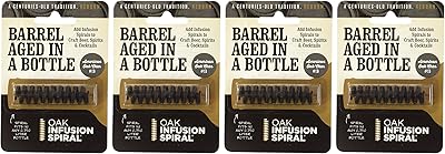 Pack of 4 oaks in bottle Grained sugar oak wine rum.. DIAYTAR NIGERIA: Where shopping dreams come true with budget-friendly prices and nationwide shipping.