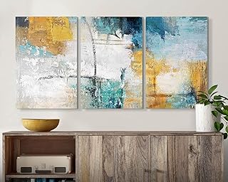 Rowing 3 wall arts for living room, large, modern, turquoise, turquoise, abstract art impressions, wall decoration for bedroom, office and house.. Shop smarter with Nigeria's premier e-commerce platform, featuring affordable products delivered nationwide.