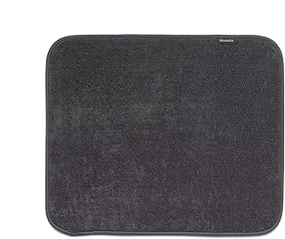 MICROFIBER BRABANTIA, Dark gray drain draft carpet, 47 x 40 x 1 cm.. DIAYTAR Nigeria combines variety, affordability, and speed — making your online shopping experience not only enjoyable but also cost-effective.