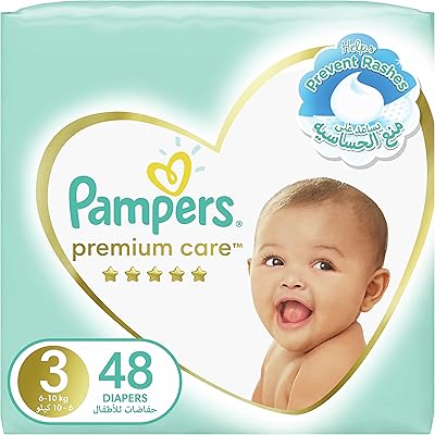 Pampers extra care, size 3, medium, 6-10 kg. Size 3 (package of 48).. DIAYTAR NIGERIA: Where affordable shopping meets reliable nationwide delivery in less than a week.