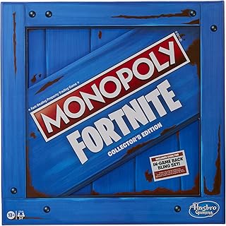 Monopoly: Fortnite board game collector edition inspired by Fortnite video game, board game for adolescents and adults, from 13 years old.. DIAYTAR NIGERIA: Your trusted e-commerce partner with extensive product choices and affordable delivery.