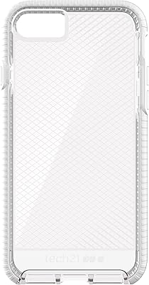Tech Protective shell 21 Evo Chic for iPhone 7 - Transparent white.. Thousands of items at your fingertips — DIAYTAR Nigeria makes it happen.