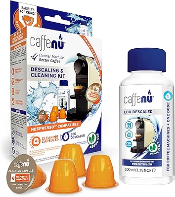 Cleaning, recovery and cleaning kit compatible with original Nespresso machines | 4 cleaning capsules and 1 cleaning solution bottle | Eliminates dental plaque and cleans the pod area | 3 months of supply.. Experience shopping without limits at DIAYTAR NIGERIA, where affordability meets convenience in just days.