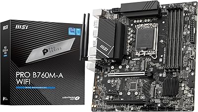 Wi-Fi MSI Pro Series B760M-A Wi-Fi Mother's Card supports processors.. Shop quality and variety at unbeatable prices on DIAYTAR Nigeria — delivery in under 8 days.