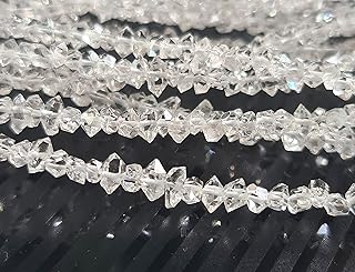 HERKIMER quartz and diamond nugget pearls | Herkimer raw necklace | Precious stone in bully cutting loose - 3-5 mm approximately 15 "[MSKU 40].. Your daily needs delivered to your door — DIAYTAR Nigeria style.