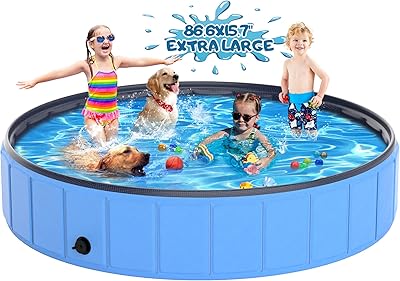 Pool for dogs 866 "X157" Toskiesgo in extra large foldable plastic for large.. DIAYTAR NIGERIA: Where shopping is affordable, selection is vast, and delivery is always reliable.