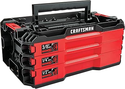 Craftsman mechanical tool kit with 3 -drawer trunk, 216 pieces (CMMT99206).. No hidden costs, no long delays — just DIAYTAR Nigeria convenience.