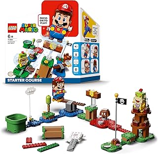 Lego Super Mario Adventure game set with Mario 71360 construction track (231 pieces).. Fast. Reliable. Affordable. DIAYTAR Nigeria is all that and more.