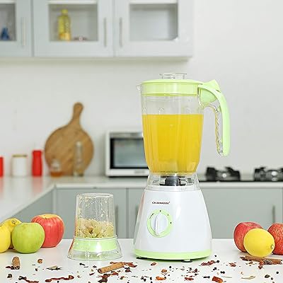 Multifunction mixer 2 in 1 OSLIN Mark 450W - Stainless steel blades, 2 speeds with pulse - 1.5 l jar, overheating protection - ice stick, coffee mill, juice machine.. Enjoy the simplicity of shopping with DIAYTAR NIGERIA, offering vast choices delivered in just 5-8 days.