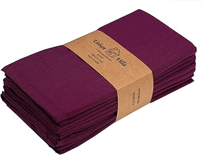 United purple table towels for daily use Urban Villa 100.. Experience the power of choice with DIAYTAR NIGERIA's extensive catalog and reliable delivery service.