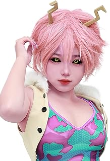 C-zofek my hero academia anime ashido mina cosplay perruque rose (rose).. Fast, easy, and affordable — that’s shopping the DIAYTAR Nigeria way.