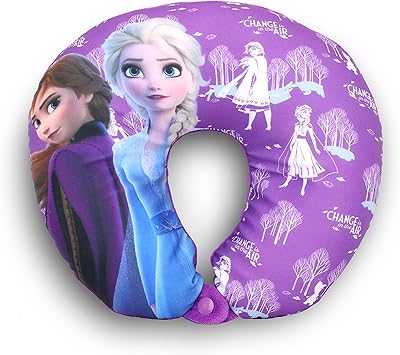 Cervical pillow for children Disney the snow queen for car and plane, travel pillow perfect for toddlers, washable, size 3-7 years (official Disney product), multicolored, trha20178, cervical pillows rolled.. DIAYTAR NIGERIA: Making online retail accessible to all with affordable nationwide shipping.