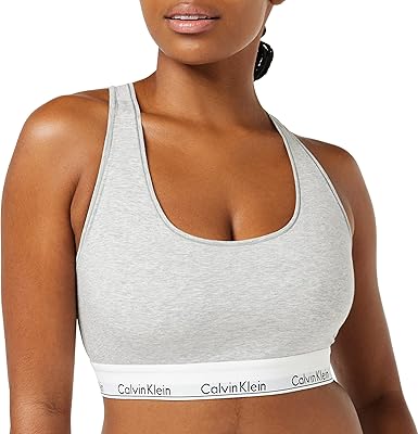 Unwanted Calvin Klein bra for gray woman (Heather Gray 020).. DIAYTAR NIGERIA delivers happiness in 5-8 days with our affordable and diverse product range.