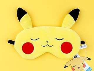 Mask for sleeping eyes of sleep pokemon/sleep mask for the face pikachu/soft and comfortable loft to sleep (pikachu).. No delays, no drama — just fast, affordable shopping with DIAYTAR Nigeria.