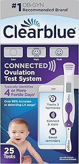 The Clearblue connected ovulation test system includes bluetooth connectivity and advanced ovulation tests with digital results, 25 ovulation tests.. DIAYTAR NIGERIA brings the market to your screen with thousands of affordable products delivered to your door.