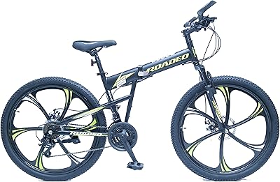 Rodeo Bikes Roco folding bike | Folding bike for adults with disc brakes | Shimano 18 speed gears | suspension fork.. Discover endless shopping possibilities at DIAYTAR NIGERIA, with budget-friendly prices and reliable delivery.