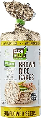 Rise up brown rice cake with sunflower seeds, 120 g.. Shop with confidence on DIAYTAR Nigeria — quality products and timely delivery.