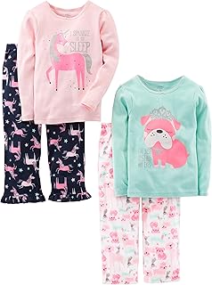 4 -piece Carter's Simple Joys 4 -piece Pays for little girls (cotton top, fleece low).. Your digital shopping ally, DIAYTAR NIGERIA offers extensive selection with budget-friendly delivery.