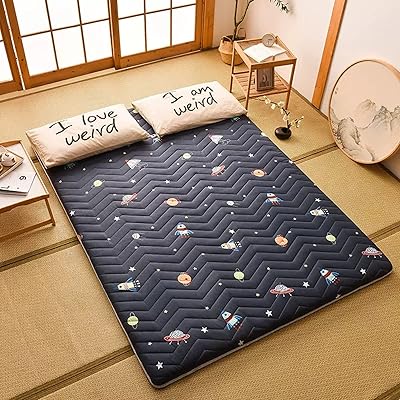 Japanese futon mattress, Tatami futon mattress, thick double, soft, foldable and breathable guest mattress to sleep and camp, 150 x 200 cm.. Shop smart with DIAYTAR NIGERIA, offering a vast product range delivered to your doorstep within a week.