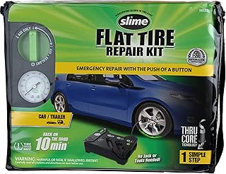 Emergency kit for SLIME 50122 shirt tire, includes a leakage pump and an inflator, analog, suitable for cars and other road vehicles, installation in 10 minutes.. Experience the ease of digital shopping with DIAYTAR NIGERIA's affordable and diverse marketplace.