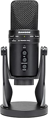 Samson Technologies - Microphone with professional USB capacitor Samson G -Track Pro with audio interface - SAGM1UPRO.. DIAYTAR NIGERIA: Nigeria's answer to affordable online shopping with reliable 5-8 day delivery guarantee.