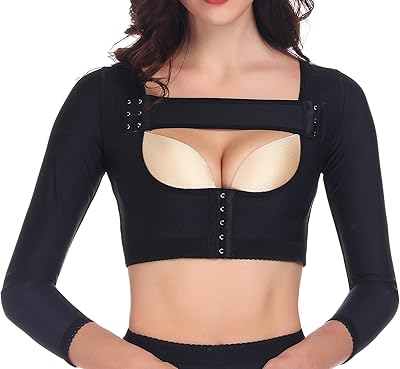 Compression of the arms compression for women, post-surgical slimming corset for liposuction and correction of the posture, black, s.. Shop from anywhere in Nigeria and receive your DIAYTAR purchases at affordable prices within a week.