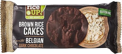 Black Belgian chocolate rice cake, 90 g (1 package).. From tech to toiletries, DIAYTAR Nigeria delivers without delay.