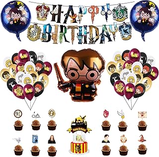 Plainplane Harry Potter Birthday Party Decorations Magic Banner Decorations.. DIAYTAR NIGERIA: Your trusted e-commerce partner with extensive product choices and affordable delivery.