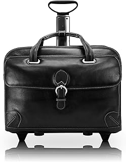 McClean USA Carogito 15.4 "Leather roller bag for laptop.. DIAYTAR NIGERIA delivers happiness in 5-8 days with our affordable and diverse product range.