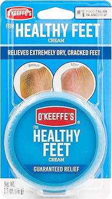 The cream for the O'Keeffe Healthy Feet feet relieves and repairs the extremely dry and crackled feet and instantly increases humidity levels, 76 g/2.7 Oz (1).. Shopping made simple with DIAYTAR NIGERIA's vast selection and budget-friendly nationwide delivery.