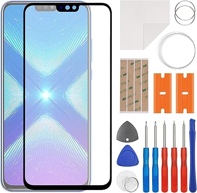 Replacement of the lens of the exterior panel in glass screen swark + oca compatible with Honor 8x (without LCD screen or touchscaping) with repair kit.. Your shopping dreams realized through DIAYTAR NIGERIA's affordable platform with reliable delivery times.