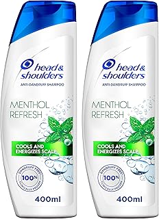 HEAD & SHOULDERS REFRESH Antipellicular shampoo for itching scalp with menthol, 2 x 400 ml.. Embrace a new era of online shopping with DIAYTAR NIGERIA's extensive range and budget-friendly prices.
