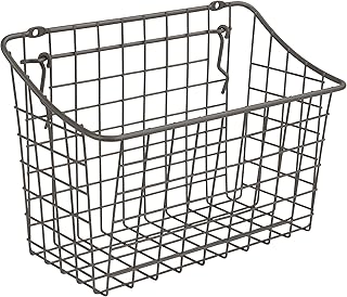 Wall basket and perforated panel Spectrum Diversified 88176, 10 "x 5" x 7 ", Industrial Gray, 10, L.. Shop with purpose and save with DIAYTAR NIGERIA's extensive platform and nationwide delivery service.