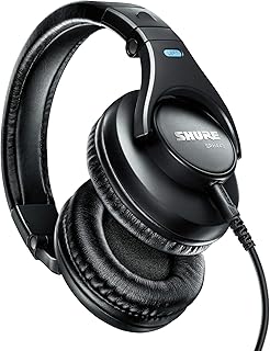 Professional studio helmet Sure SRH440, wired, comfortable, supra-ear, calibration of audio equipment, DJ mixing table and mixing controllers, black.. DIAYTAR NIGERIA: Where value meets variety with reliable nationwide delivery in under 8 days.