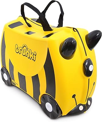 Trunki children's riding bag, children's handbags, yellow and black, one size, children's luggage.. Your complete retail destination, DIAYTAR NIGERIA combines extensive variety with prompt delivery.