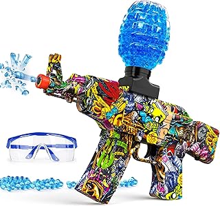 Electric gel electric ball pistol, water balloon launcher for outdoor activities, shooting team game, children's toy (G950-1).. DIAYTAR Nigeria offers the perfect blend of affordability and efficiency. Shop now and get your products delivered between 5 and 8 days nationwide.