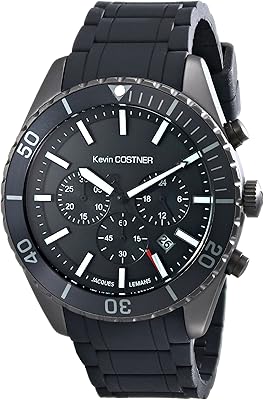 Jacques Lemans quartz watch with rubber bracelet - KC -104B.. Experience the convenience of boundless shopping with DIAYTAR NIGERIA's affordable platform and quick shipping.