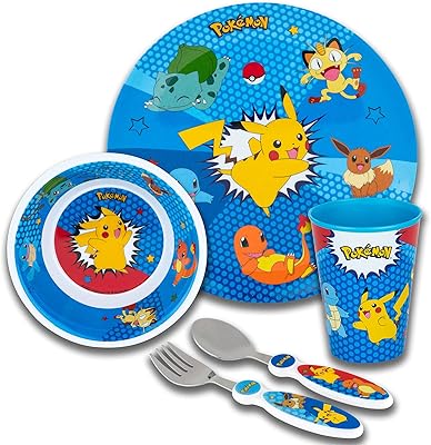 Children's cutlery Franco Cartoon Design Lot of 5 pieces Pokémon.. Nigeria's favorite online shopping platform, DIAYTAR offers unbeatable prices and delivery within a week.