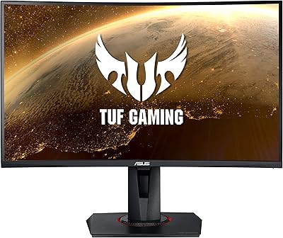 ASUS 1080P FHD TUF curved game instructor with 165 Hz refreshment rate, FREESYNC technology, response time of 1 ms, ultra low movement vague for eye care, HDMI display port, 27 inch, VG27VQ, Black.. Shop smarter with DIAYTAR NIGERIA's comprehensive catalog and budget-friendly 5-8 day delivery.