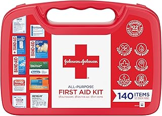 Johnson & Johnson Portable Portable First Help for Cuts, Screws, Sprains and Minor Burns, perfect for the house, the car, the outdoor travel and emergencies, 140 units.. Discover why millions choose DIAYTAR for affordable online shopping with delivery in just 5-8 days.