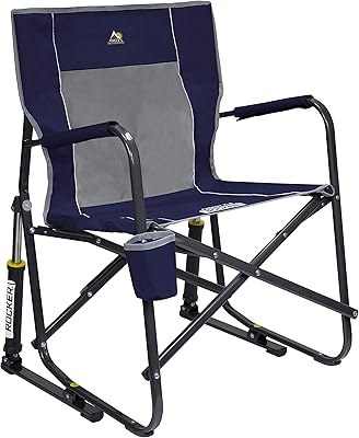Chair with portable camping camping GCI Outdoor Freestyle Rocker, Indigo Bleu.. Experience DIAYTAR NIGERIA, where extensive product variety meets pocket-friendly prices and reliable delivery.