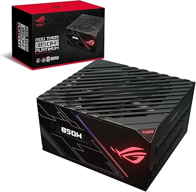 ASUS verified rog thor 850p 850W RGB play power entirely modular with OLED.. DIAYTAR NIGERIA: Bringing quality products to your doorstep at prices that won't break the bank.