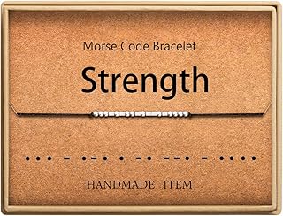 Personalized gift for women, funny bracelet in Morse code for women, inspiring friendship gifts for women.. Your complete e-commerce solution, DIAYTAR NIGERIA offers variety and value with nationwide shipping.